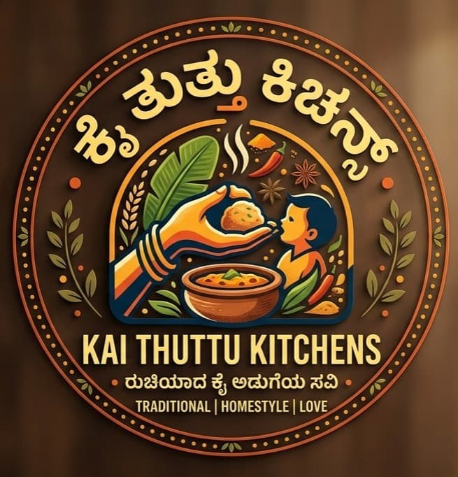Kai Thuttu Kitchens traditional logo